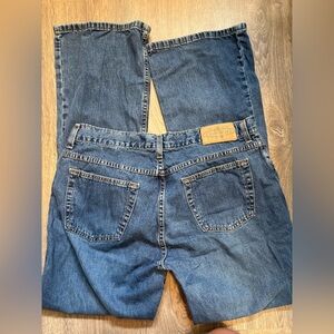 Y2K Bluenotes Blue Denim Flare Jeans size 34